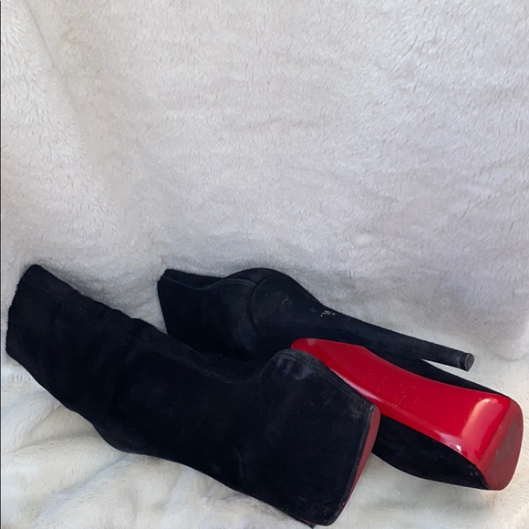 COPY - Louboutin Daf Booty 160mm Veau Velours - Picture 2 of 2
